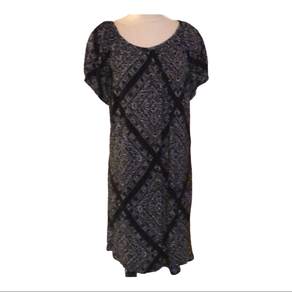 Black & white Michael Kors‎ sheath dress
